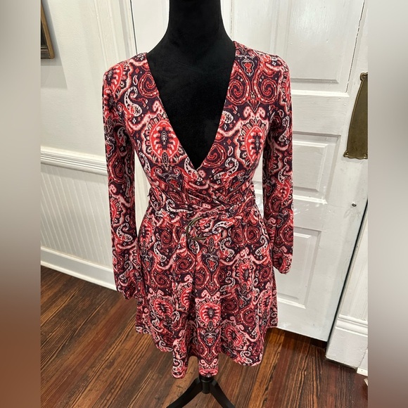 Maeve by Anthropologie Paisley Wrap Dress - Picture 1 of 7